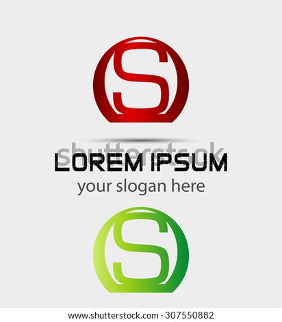 Letter s logo icon 