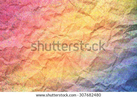 Grunge retro vintage paper background with colorful