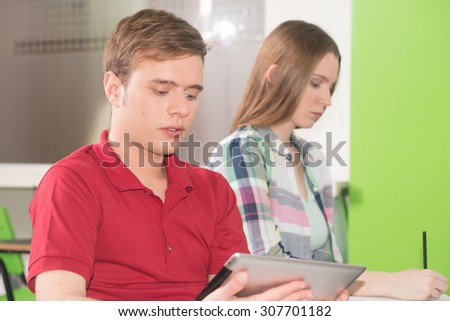 Teens Studying