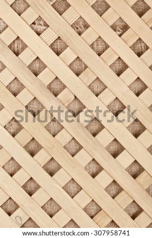 wooden cross backgroung with canvas