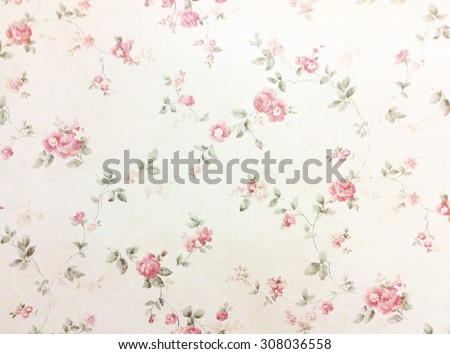 great retro background of some old dirty and grungy wallpaper Royalty-Free Stock Photo #308036558