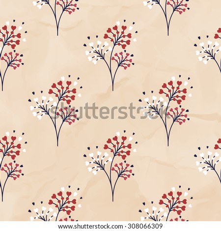 Sample floral background