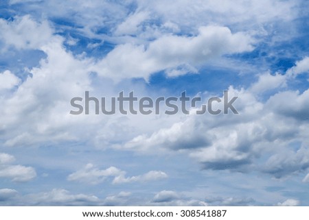 cloud in the sky