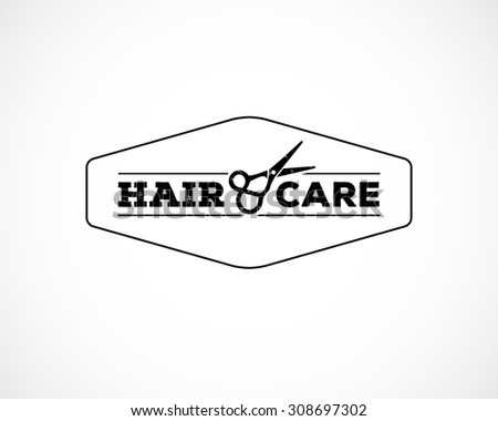 hair care vector logo design