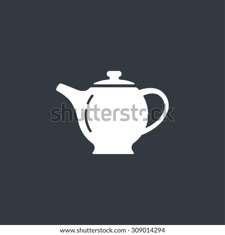 The teapot icon. Tea symbol