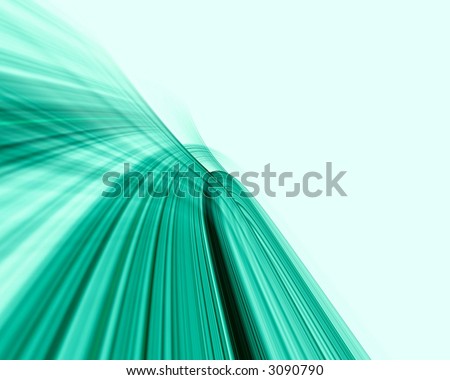 Abstraction green background