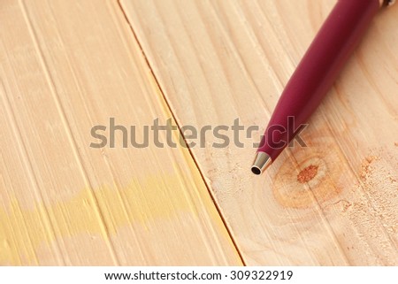 Luxury Pen on Wooden