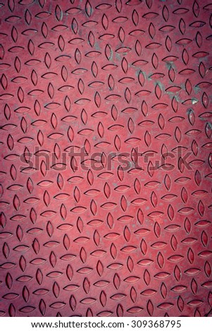 red dirty metal plate, metallic grunge texture background