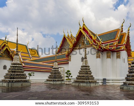 The Temple of the Emerald Buddha, Bangkok, Thailand
