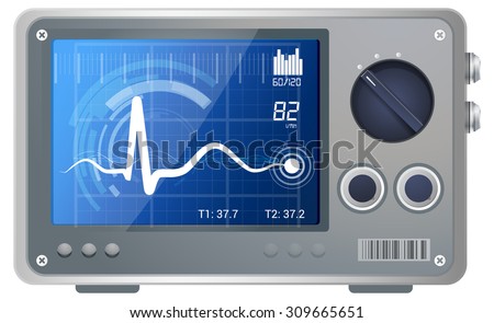 Patient Monitoring Devices - Illustration
