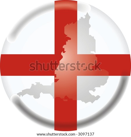 england map + flag