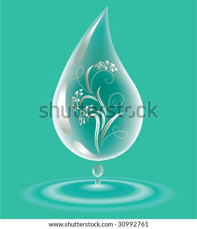 Water-drop for various design artwork