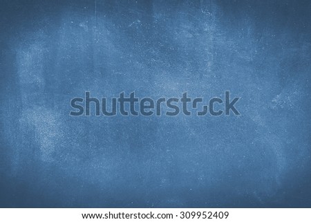 Blue chalkboard 