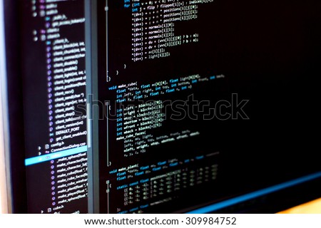 Free license code from github / C Code Style Royalty-Free Stock Photo #309984752