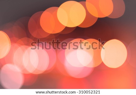 Lights blurred for use as a background image