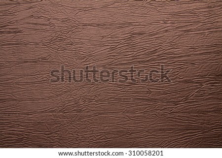 Artificial fabric texture Chestnut brown color
