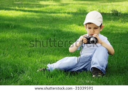 boy with the camera