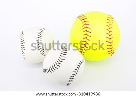 Softball and Baseball Balls