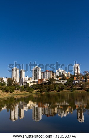 Barragem Santa Lucia, city of Belo Horizonte, capital of Minas Gerais state, Brazil