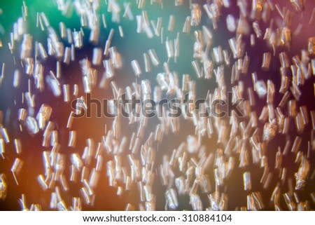 Abstract background blur bubbles