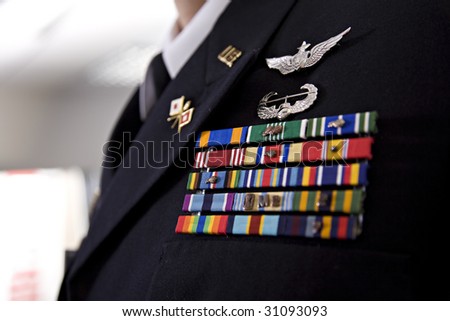 Military Uniform Officer Royalty-Free Stock Photo #31093093