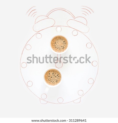 Coffee clock