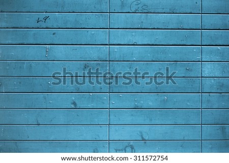 green color of wood wall