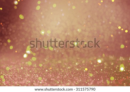 Blurred glitter  lights background