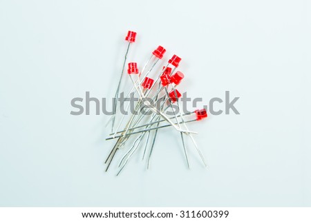 diode on white background