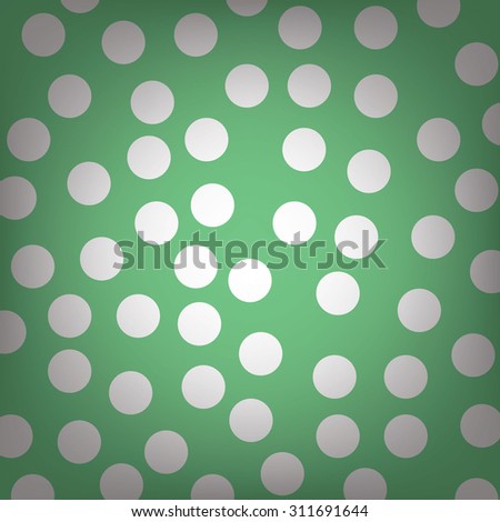 Dot Background - green