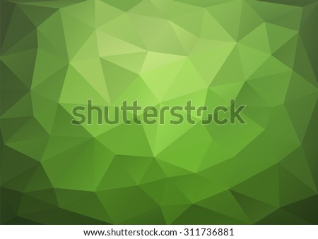 Abstract geometric background with triangular polygons, vector illustration