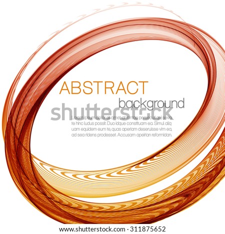 Abstract background with color ellipses