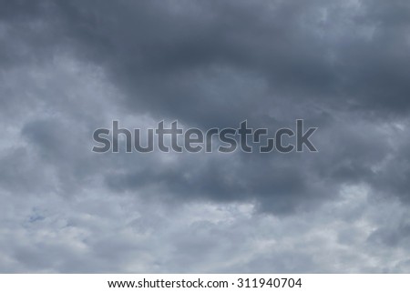 Rain clouds