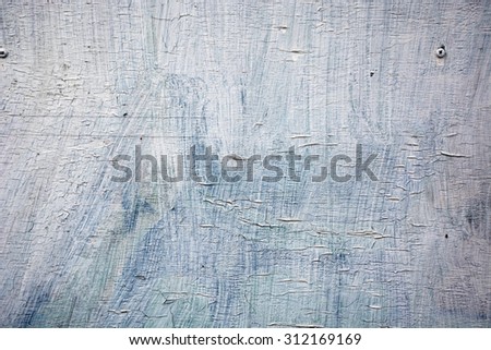 Background. Old, vintage, gray plywood