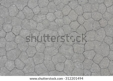 Barren and dry soil texture background
