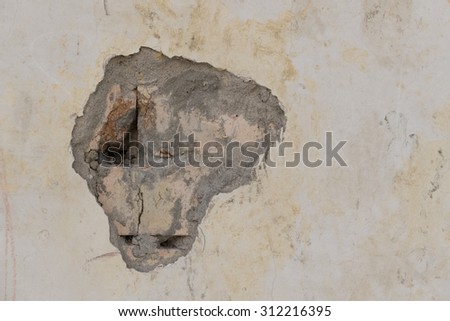 old stone damaged background