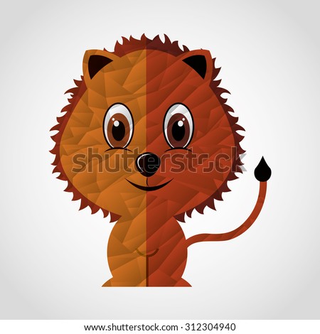 animal cute design, vector illustration eps10 graphic 
