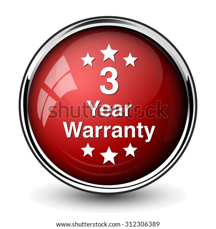  3 year warranty button