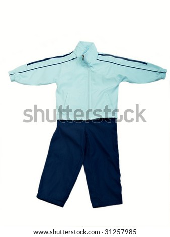 Children's clothes isolated on a background
