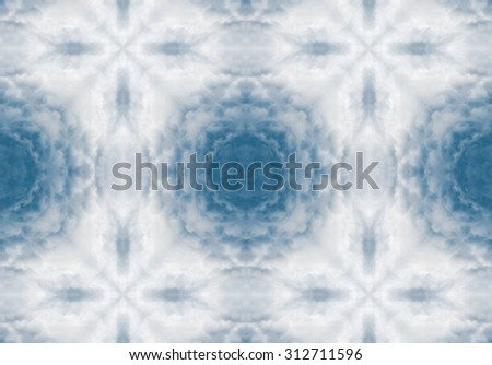 blue color drawing in kaleidoscope pattern - blue color drawing in kaleidoscope pattern for background