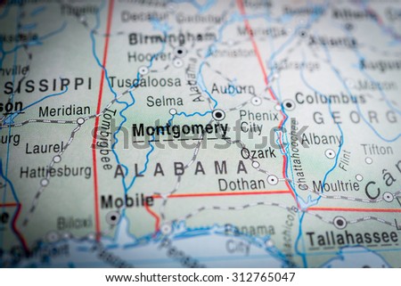 Map view of Montgomery