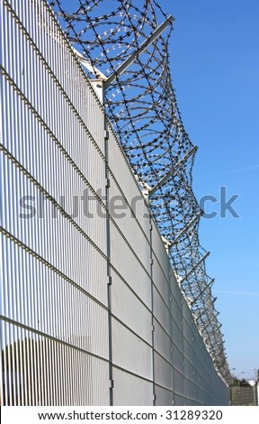 security boundary fence