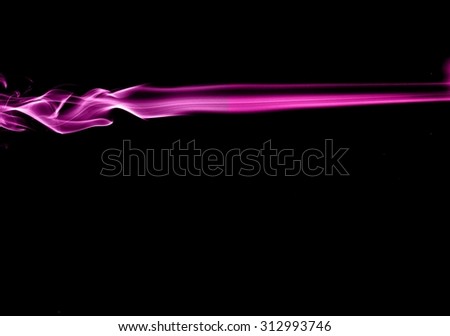 violet smoke