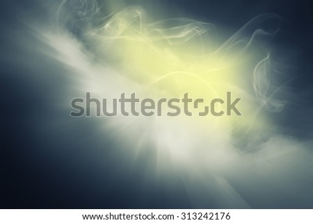 smoke and cloud.Artistic abstraction composed of nebulous, abstract background