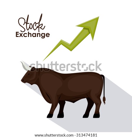 Stock Exchange digital design, vector illustration eps 10
