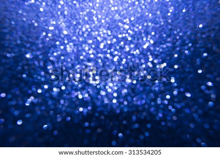 Abstract blue background. Blue glitter texture background.
