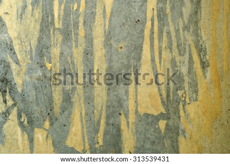 Texture cement plaster in a paint for a designer