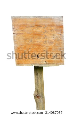 wood board texture background isolated on white
