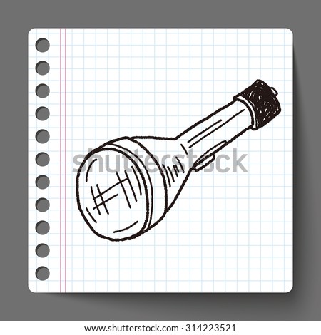 Flashlight doodle