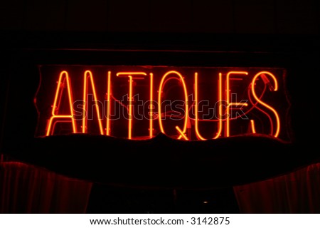Neon Sign series  antiques